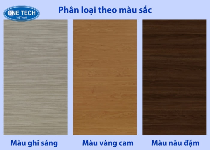 Phân loại theo màu sắc